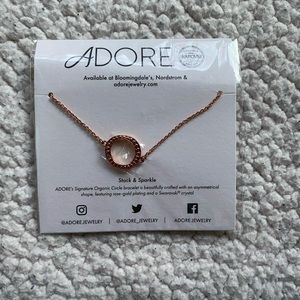 Adore By Swarovski Organic Circle Bracelet